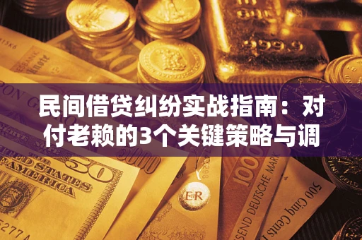 北京民间借贷纠纷实战指南：对付老赖的3个关键策略与调解盲区解析