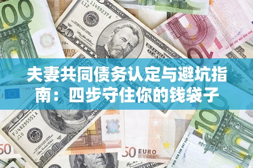 北京夫妻共同债务认定与避坑指南：四步守住你的钱袋子