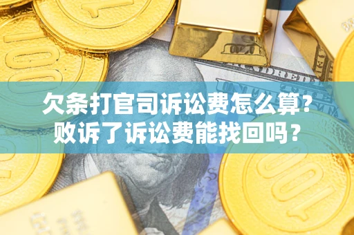 北京欠条打官司诉讼费怎么算？败诉了诉讼费能找回吗？