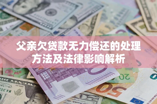 北京父亲欠贷款无力偿还的处理方法及法律影响解析