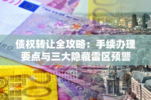 北京债权转让全攻略：手续办理要点与三大隐藏雷区预警